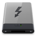 Grey Thunderbolt B icon